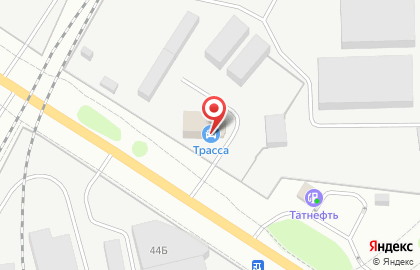 Магазин автозапчастей Трасса на улице Строителей на карте