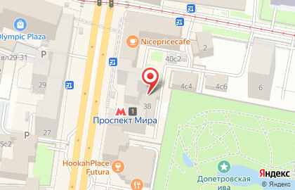 Оператор связи МегаФон на карте