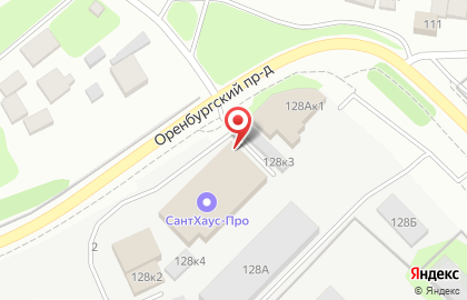 Транспортная компания GrossAviaCargo на улице Оренбургский Тракт на карте