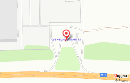 КузнецкРегионГаз в Октябрьском районе на карте