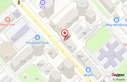 Группа компаний Вертикаль в Центральном районе на карте