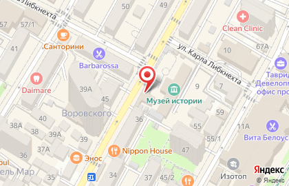 Мясная лавка в Центральном районе на карте
