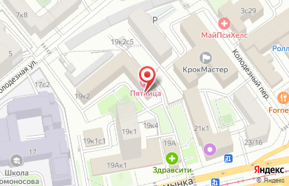 Район Сокольники Общественный пункт охраны порядка Восточного административного округа на улице Стромынка на карте