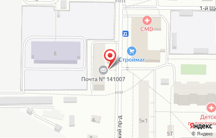Банкомат Почта Банк в Москве на карте