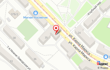 Магазин в Челябинске на карте
