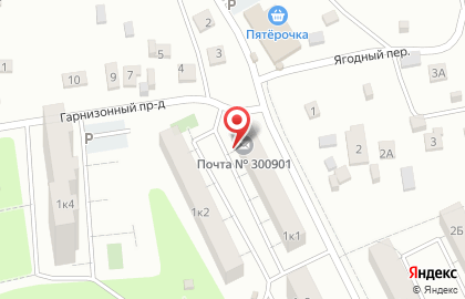 Почта России в Туле на карте