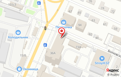 Страховая компания СОГАЗ-Мед на Болховской улице на карте