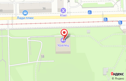 Оздоровительный комплекс Уралец на улице Металлургов на карте