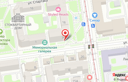 Сувенирно-дизайнерская компания Кьюти-дизайн в Центральном районе на карте