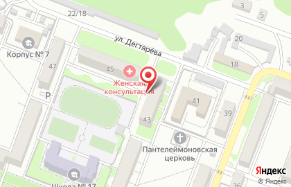 Автошкола в Волгограде на карте