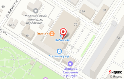 Магазин бижутерии и аксессуаров Tomma на улице Журавлева на карте
