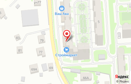 Супермаркет здорового питания ВкусВилл на Советском проспекте на карте