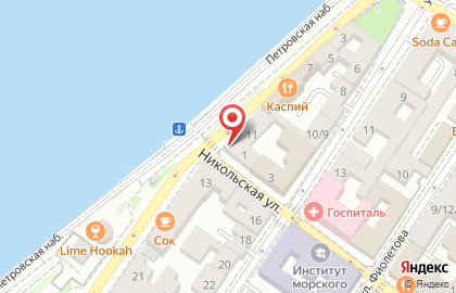 Суши-бар е в р а з и я на улице Максима Горького на карте