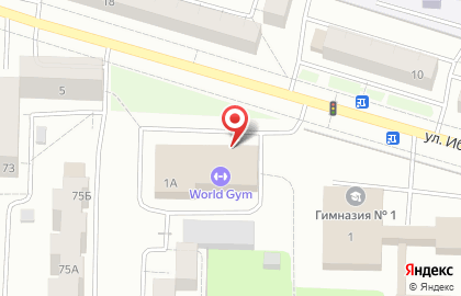 Gym cafe на карте
