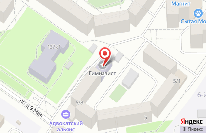 Школа телевидения Телешко на улице Валерии Гнаровской на карте