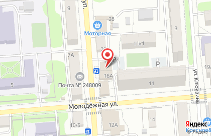 Продуктовый магазин Фреш на Моторной улице на карте