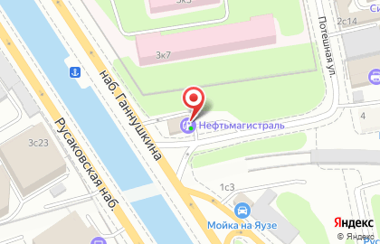 Кафе быстрого питания Sub Cafe на Преображенской площади на карте