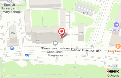 Мини-маркет Фасоль на Карамышевской набережной на карте