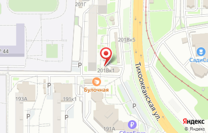 Евросеть на Тихоокеанской улице на карте