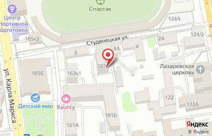 Сумасшедшая Наука - Тамбов на карте