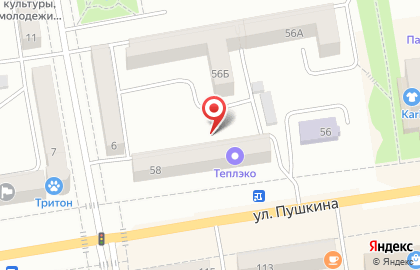 Модный гардероб на улице Пушкина на карте