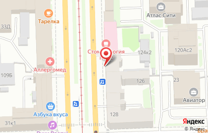 Супермаркет Магнит на Московском проспекте на карте