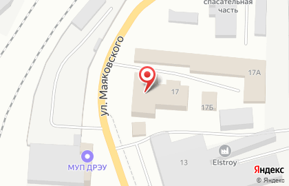 Оптовая компания на улице Маяковского на карте