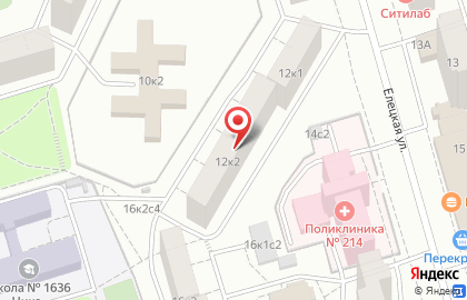 Агентство недвижимости Добродел в Южном Орехово-Борисово на карте