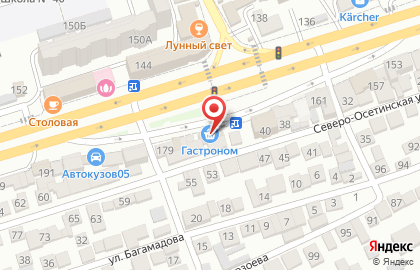 Гастроном №22 в Махачкале на карте