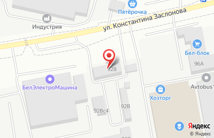 Дача на улице Константина Заслонова на карте