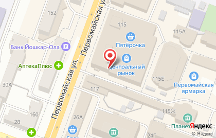 Фотосалон СнимОК на Первомайской улице на карте