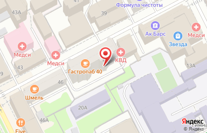 Эвита на Петропавловской улице на карте