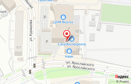 Суши-Маркет на улице Ярославского на карте