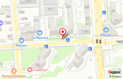Магазин хлебобулочных изделий Пашковский хлеб на Черкасской улице на карте