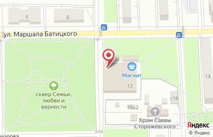 Аптечный пункт Век живи в Балашихе на карте
