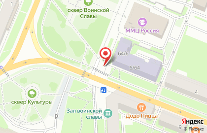 Киоск фастфудной продукции в Великом Новгороде на карте