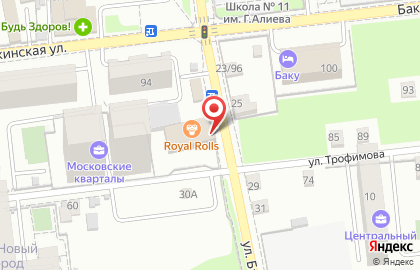 Салон Grushka на улице Бэра на карте