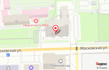 Квартирное бюро Ваш дом на Московской улице на карте