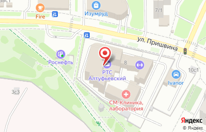 Бухгалтерская компания БУХКЛИР в БЦ РТС на карте