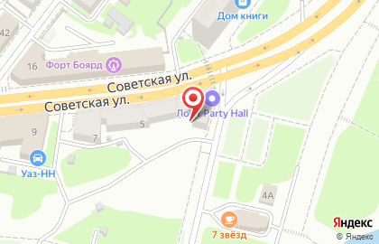 Первый центр брака и семьи на Советской улице на карте