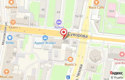 Фонд социальной защиты населения на улице Суворова на карте