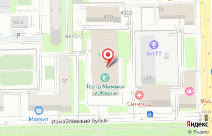 Текстиль и Интерьер в Измайловском проезде на карте