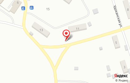 Продуктовый магазин в Черновском районе на карте