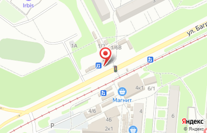 Киоск по продаже кондитерских изделий в Центральном районе на карте