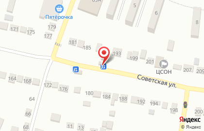 Автомагазин Autogarant на Советской улице на карте