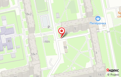 Продовольственный магазин Гранат на улице Спартака на карте