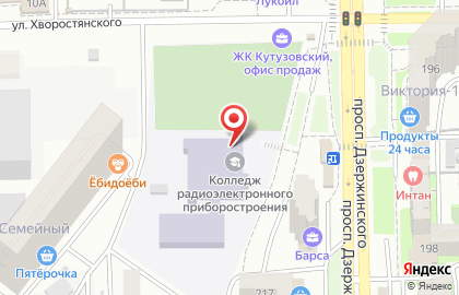 Печати5 на проспекте Дзержинского на карте