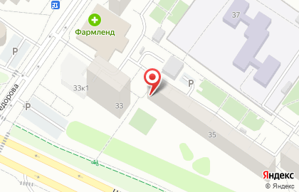 Продуктовый магазин в Тюмени на карте