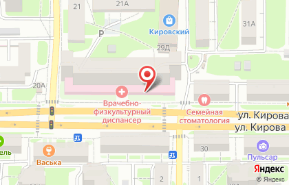 Ювелирная мастерская Эксклюзив на улице Кирова на карте