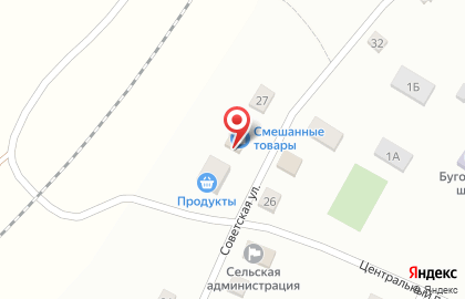 Продуктовый магазин в Новосибирске на карте